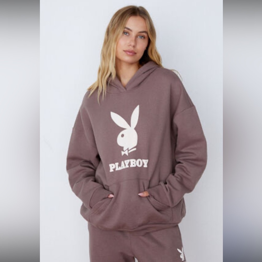 Playboy Bunny Oversized  Sweatshrit